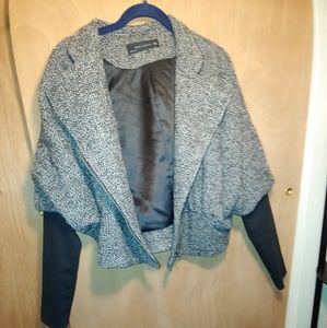 Zara bomber boucle jacket